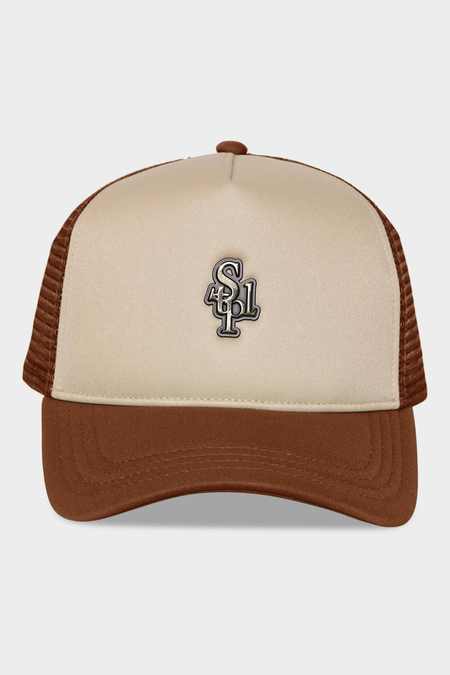 Staple Grenadier Trucker Snapback Brown