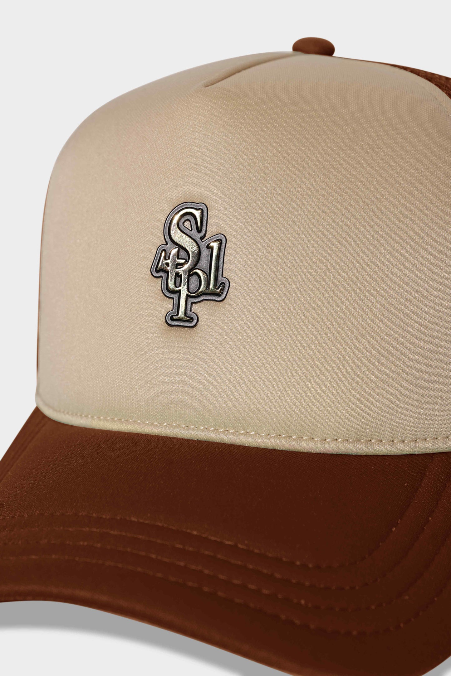 Staple Grenadier Trucker Snapback Brown