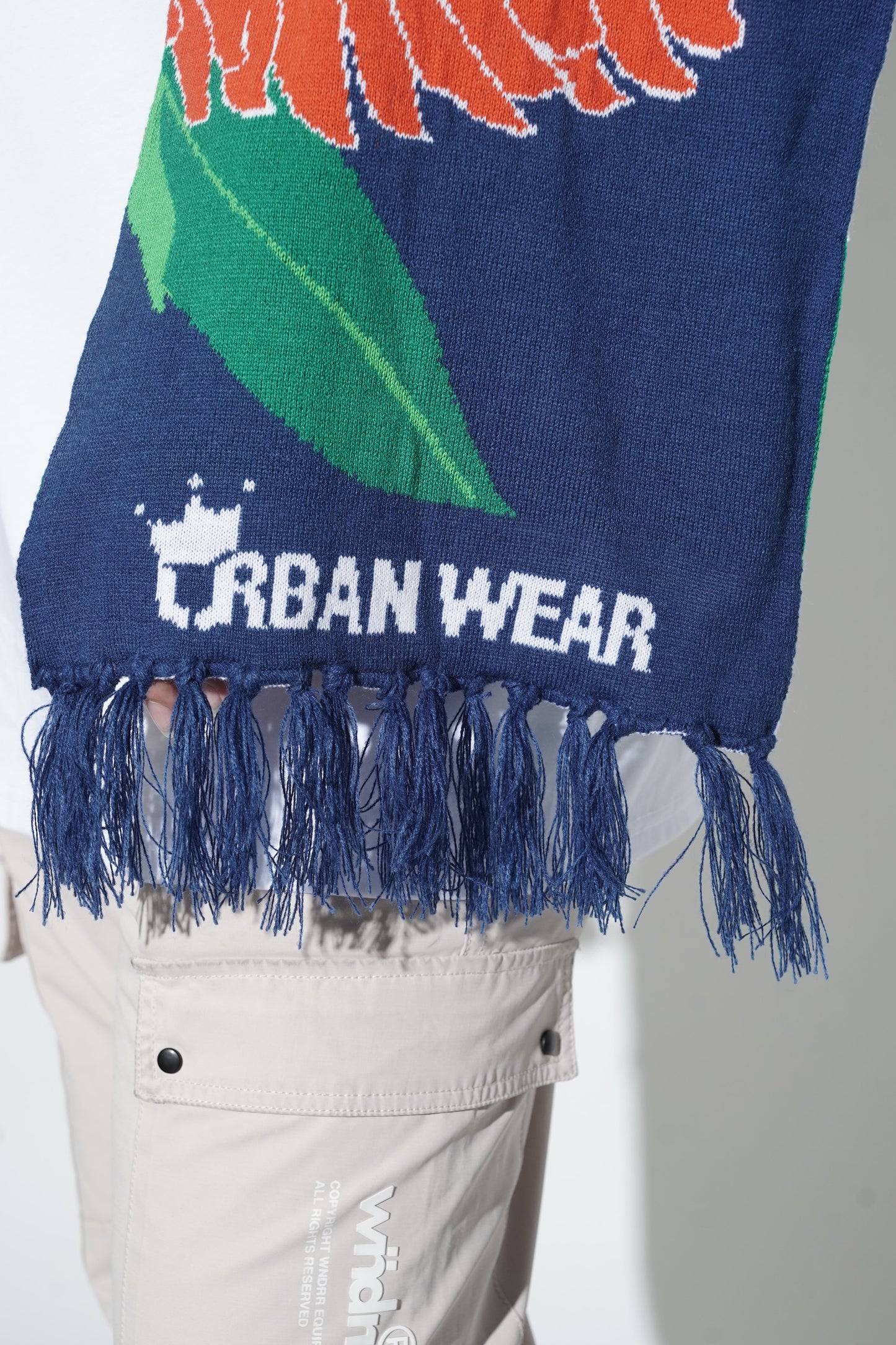 Manu Samoa Lifestyle Scarf Blue