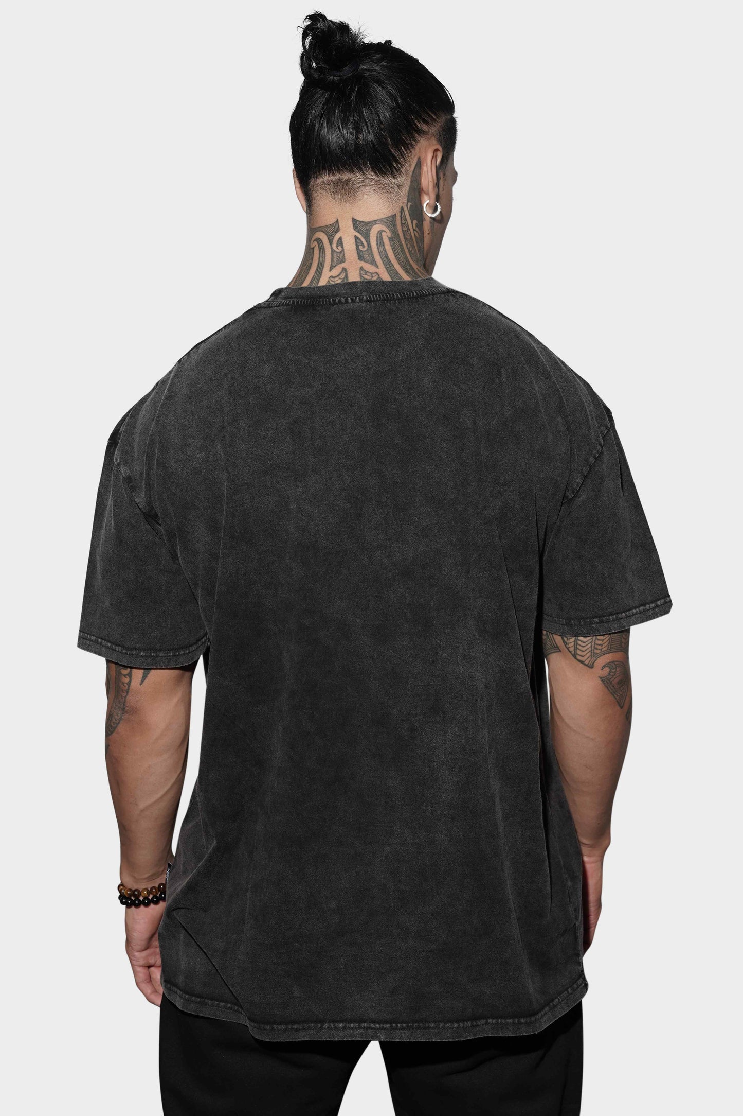 WNDRR Undetected Vintage Fit Tee Washed Black