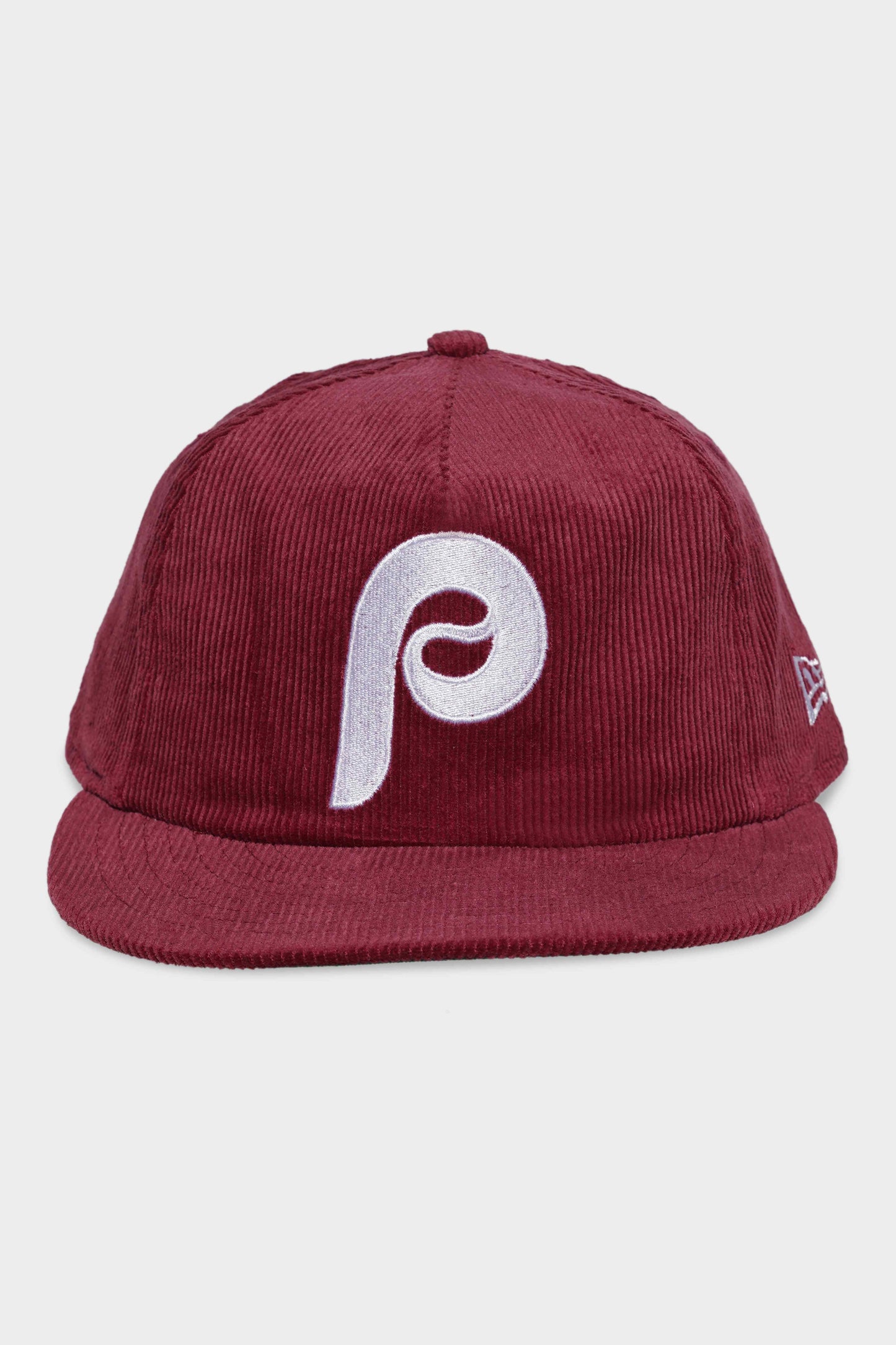 New Era Philadelphia Phillies Cooperstown Cord Golfer OTC Burgundy Snapback