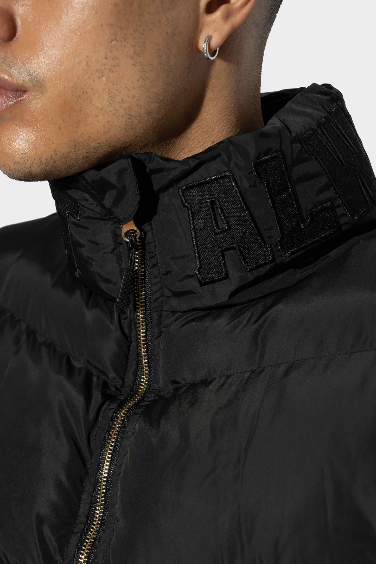 Staple Elite Puffer Vest Black