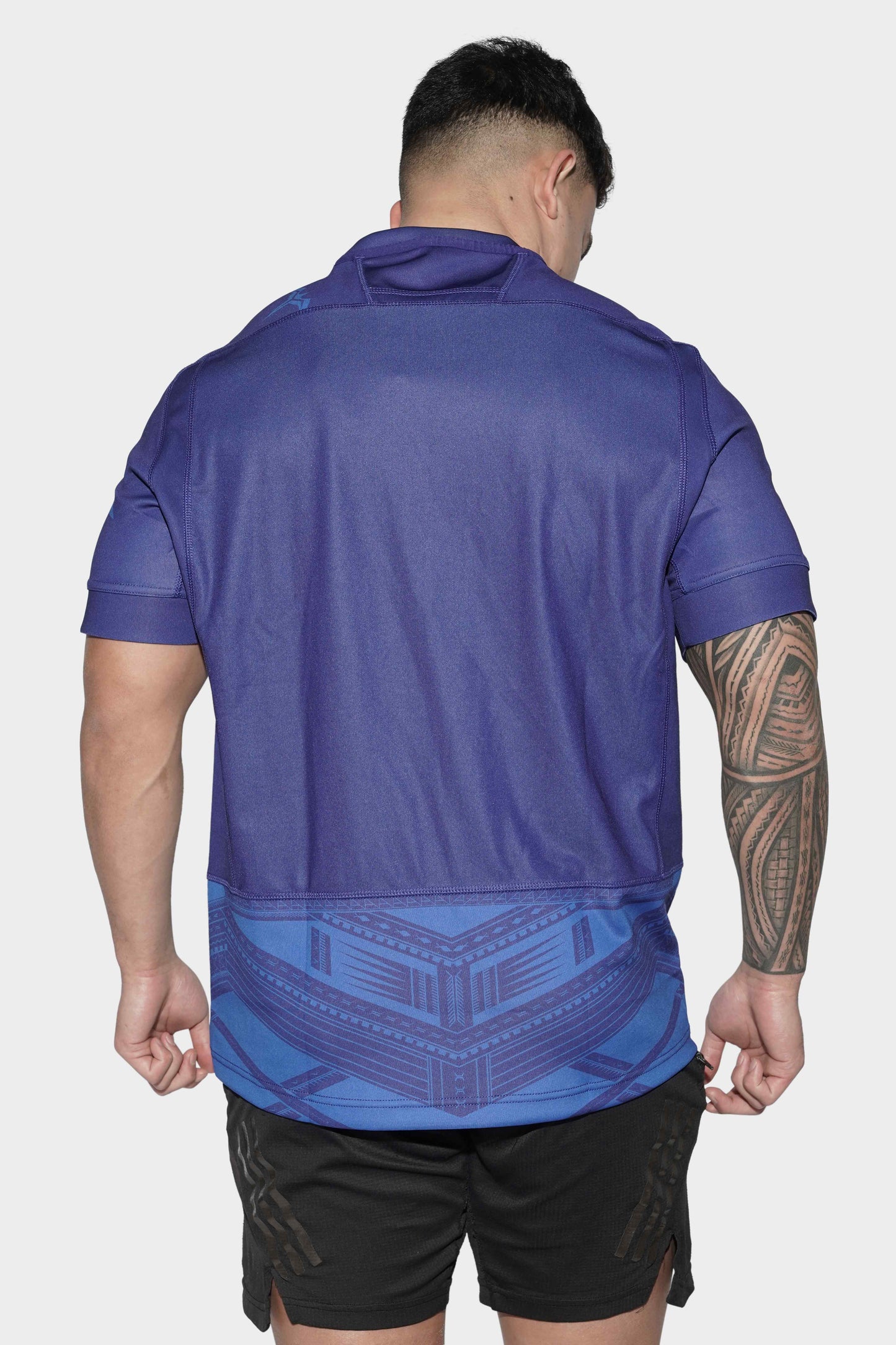 Manu Samoa RWC Replica Jersey Home Blue