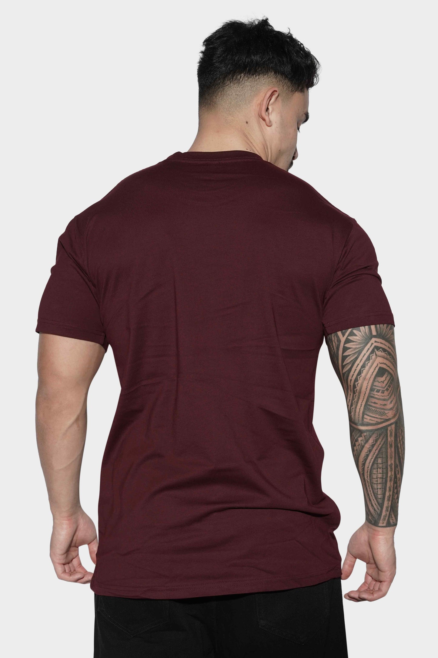 AS Colour Tall Tee Burgundy