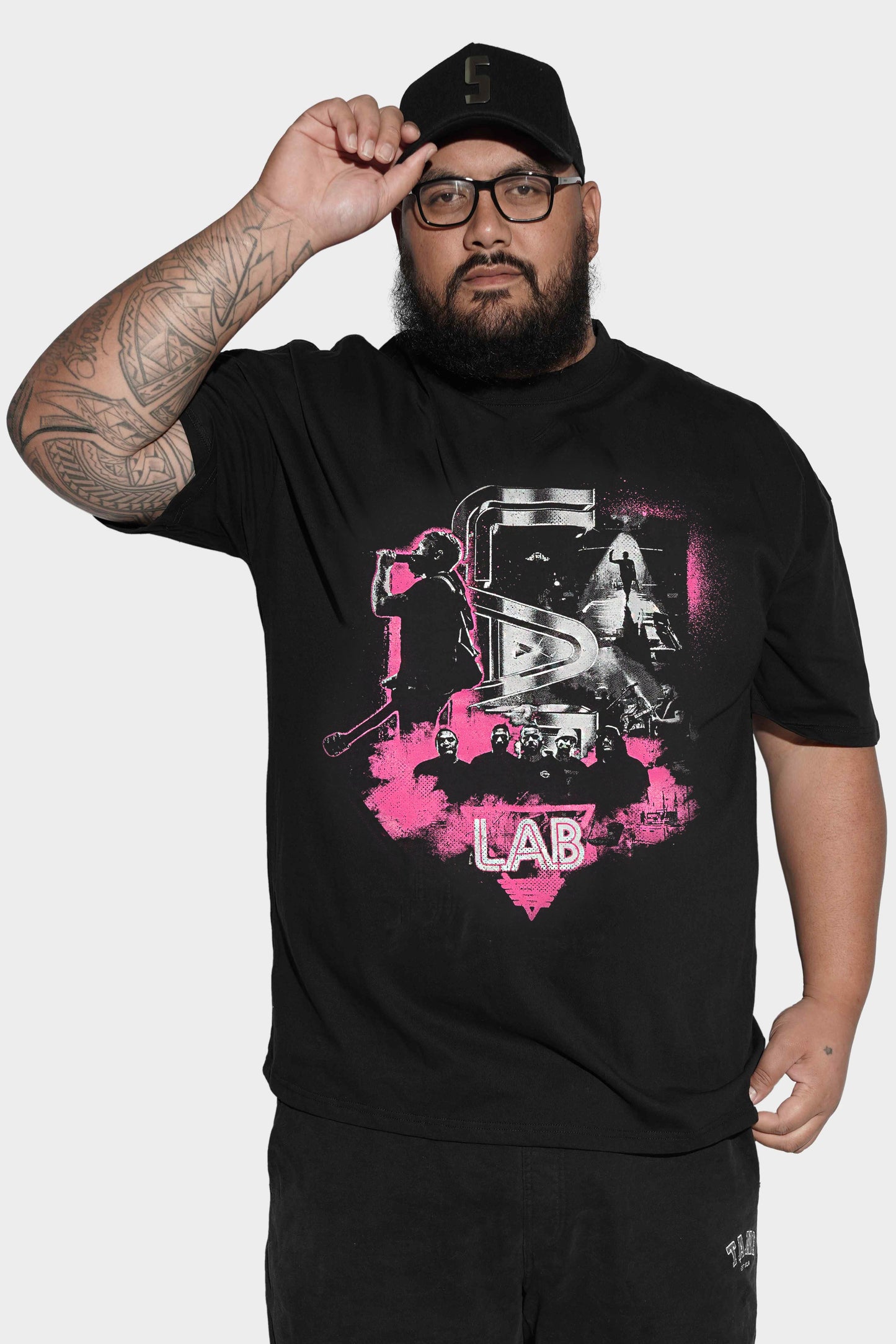 L.A.B Tour Graphic Tee Black