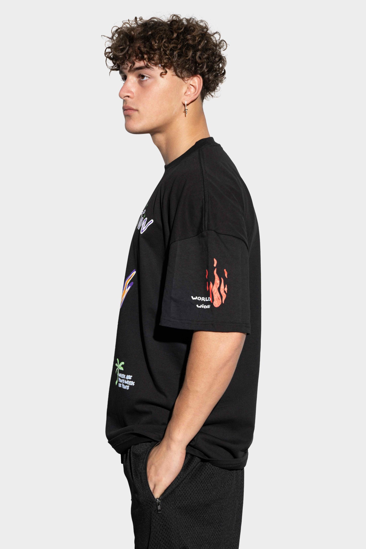 The Nice End Vacation Station Tee Black