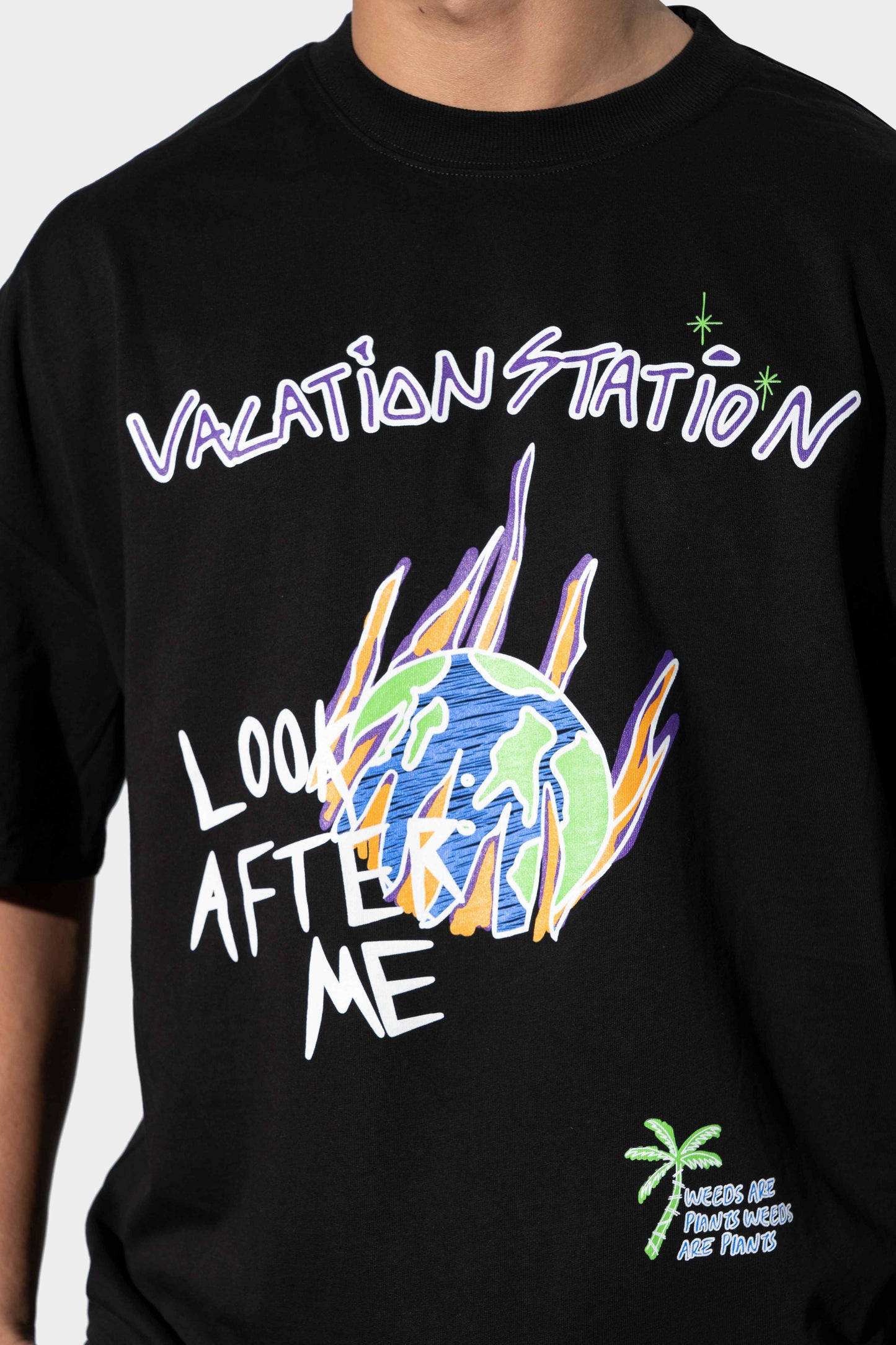 The Nice End Vacation Station Tee Black