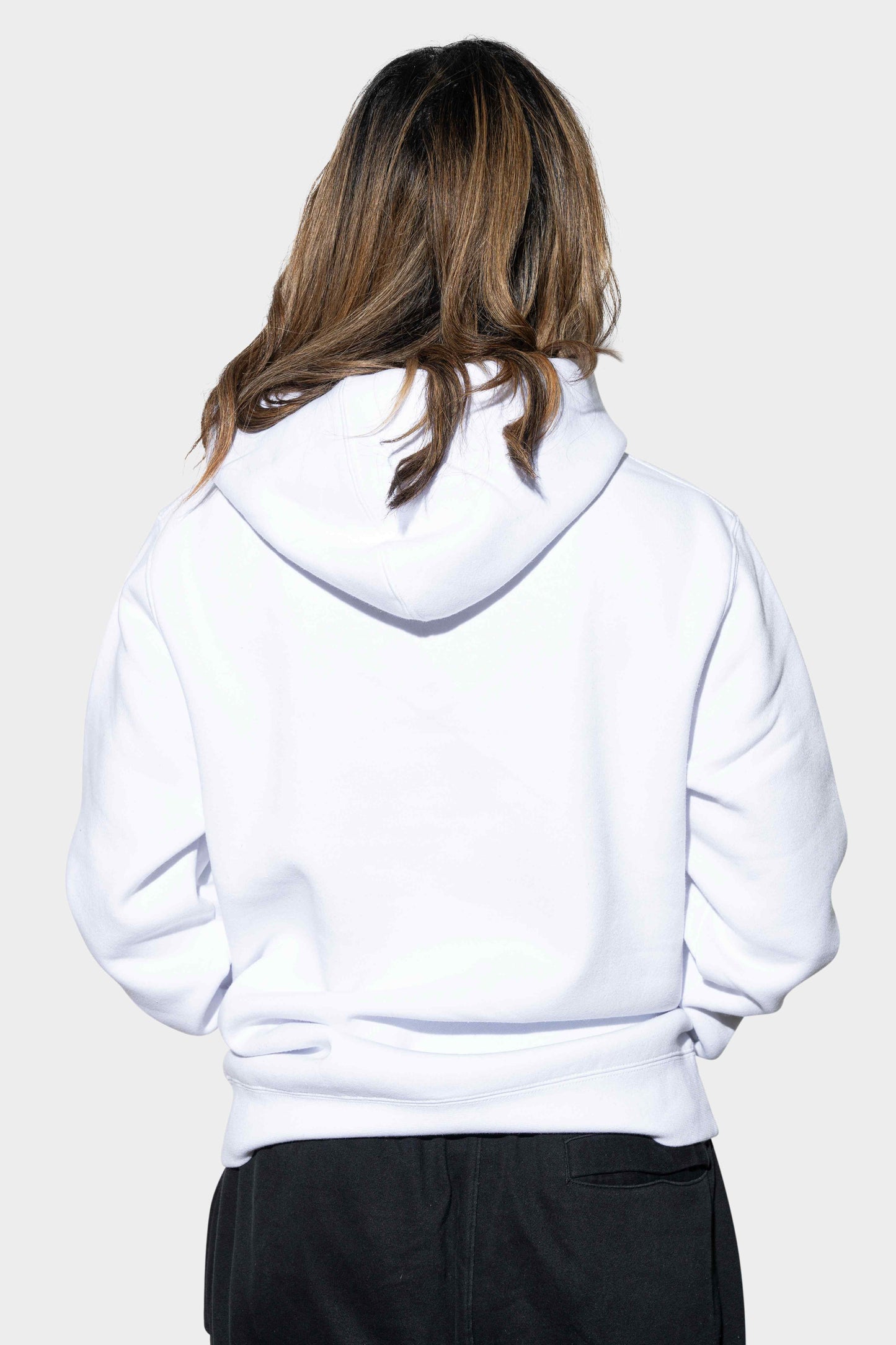 Reign Varsity Block Hoody White