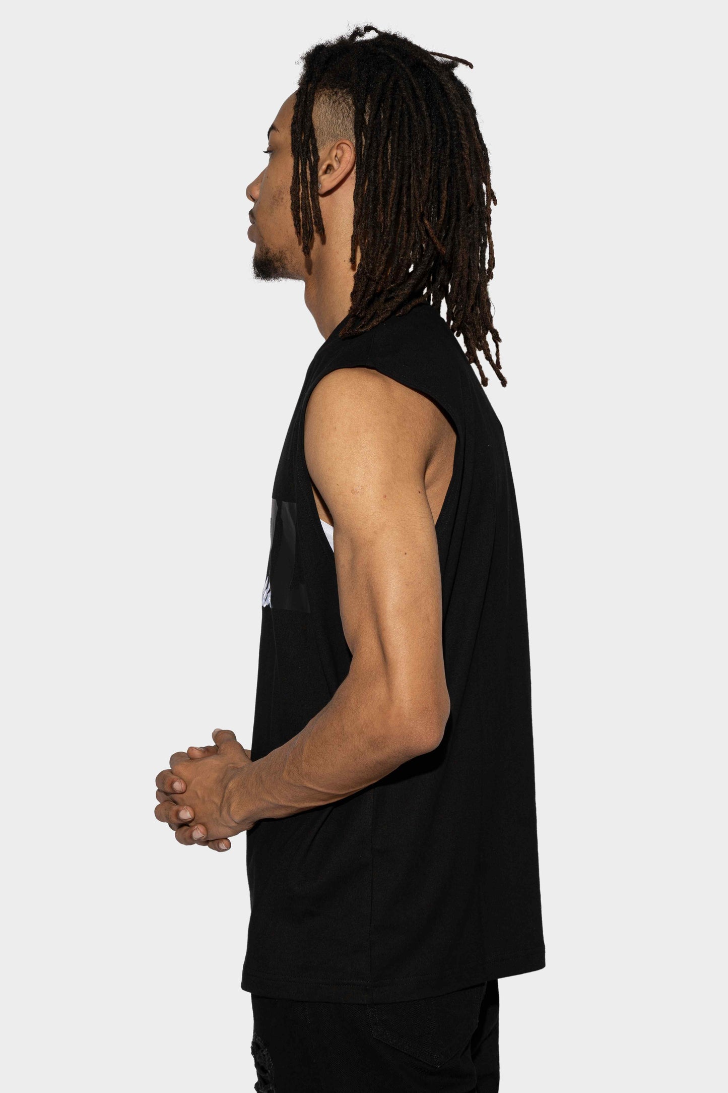 Staple Pitbull Muscle Tee Black