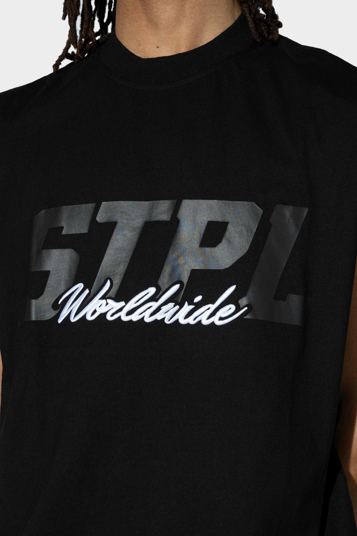 Staple Pitbull Muscle Tee Black