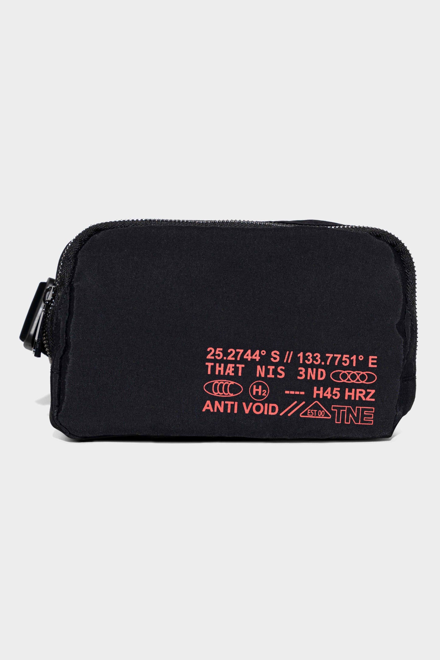 The Nice End Matrix Bum Bag Black