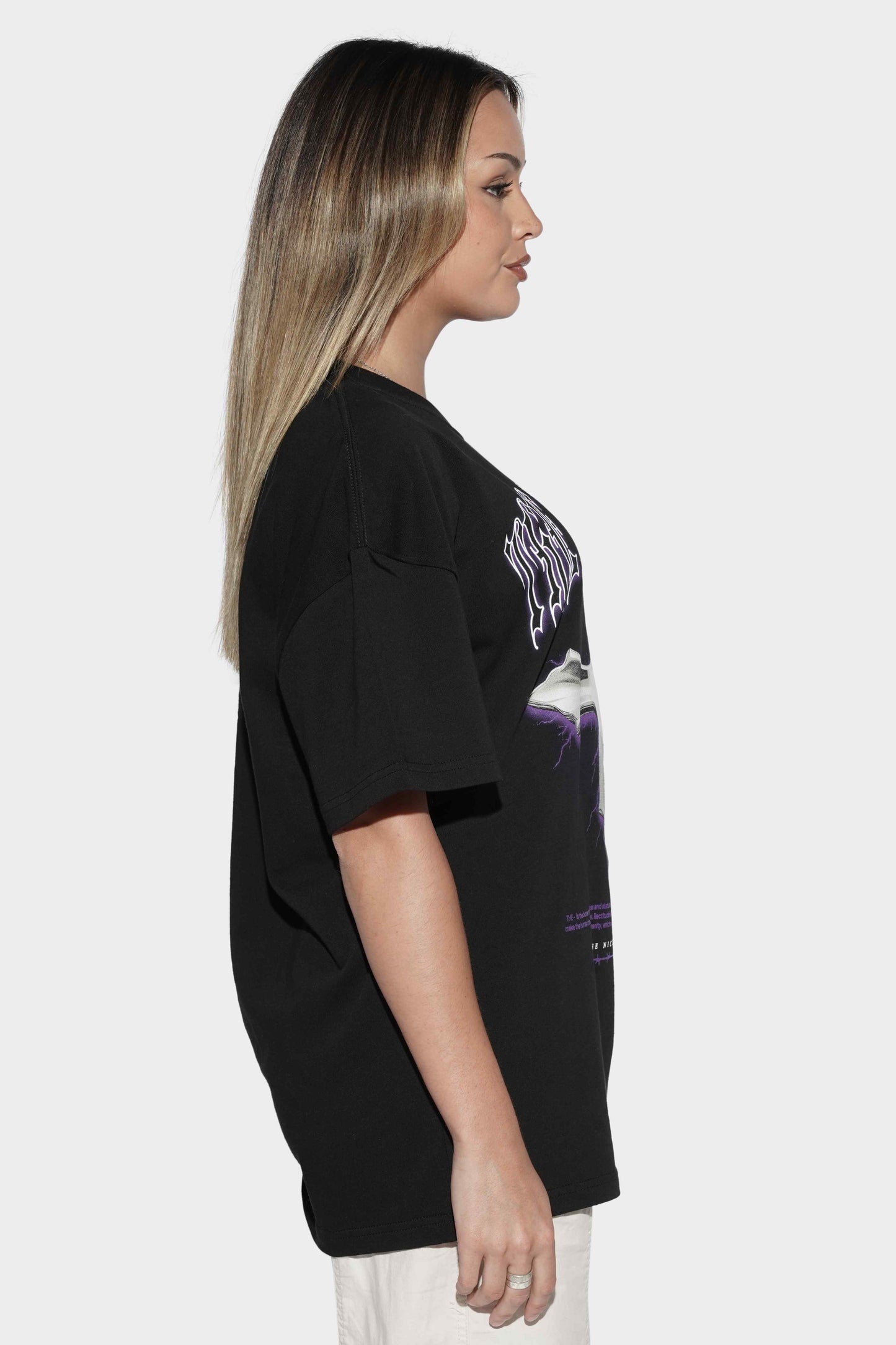 The Nice End Rectitude Tee Black
