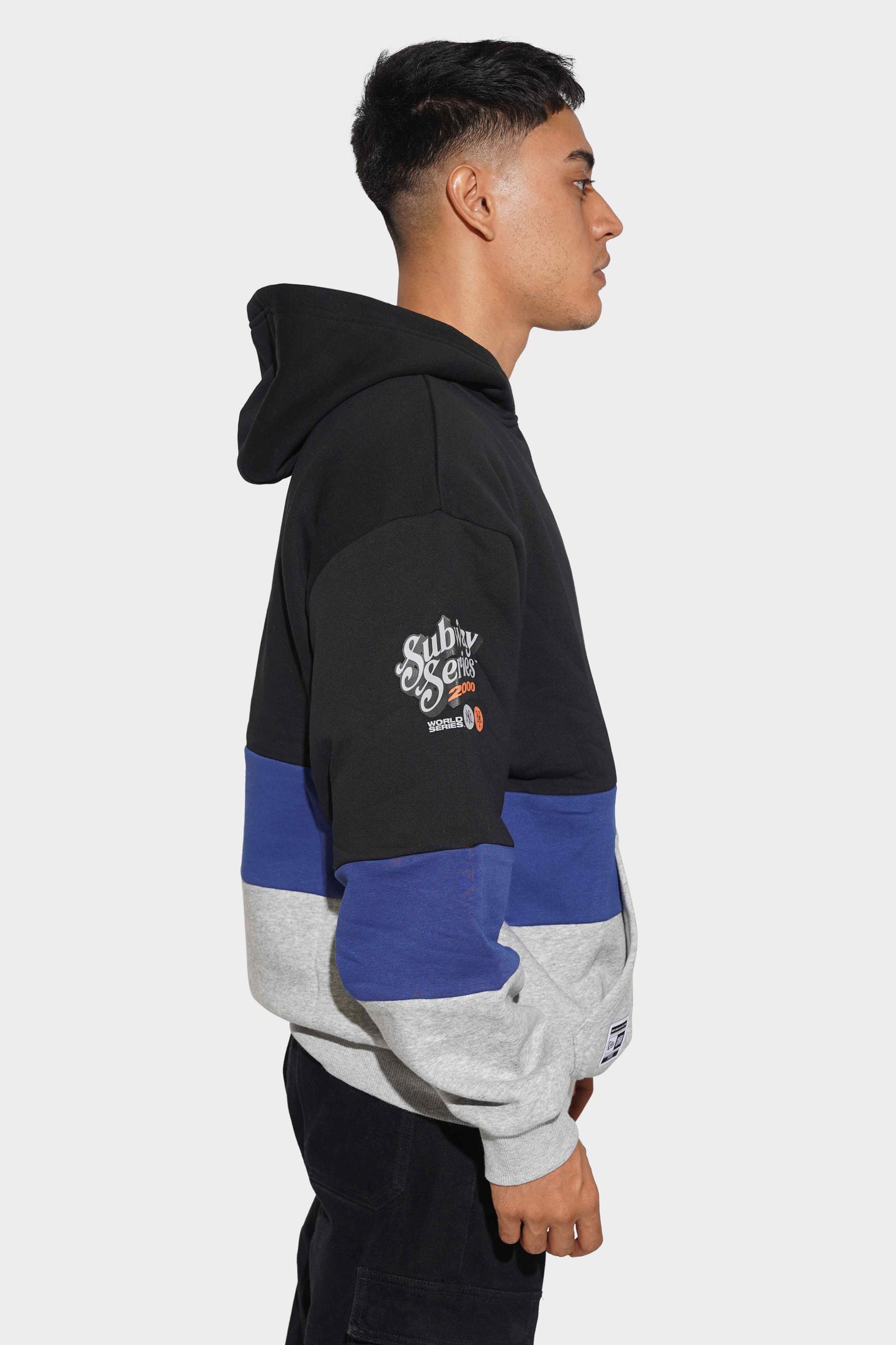 New Era NY Mets Subway Series 2000 Oversize Hoodie Black