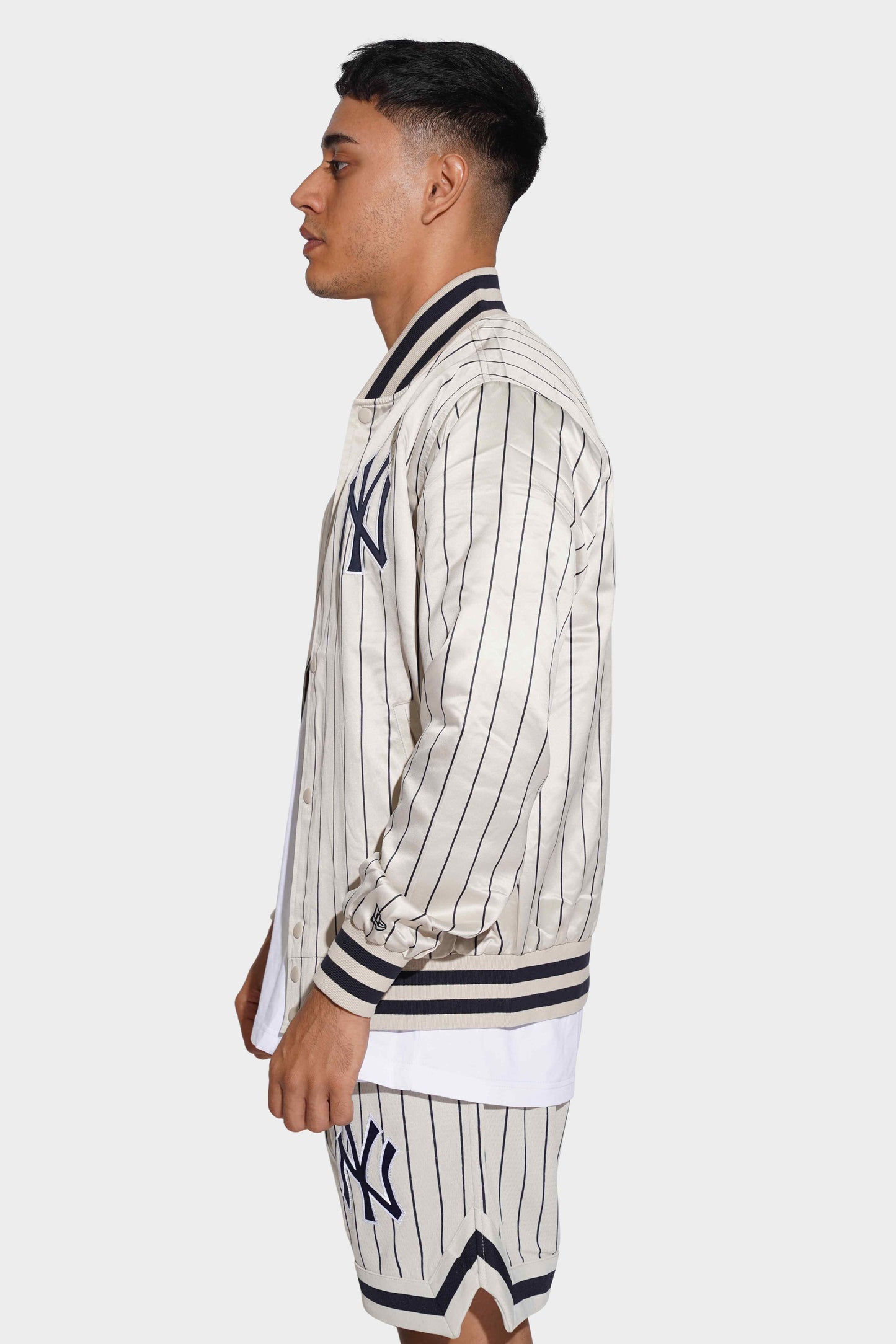 New Era NY Subway Series 2000 Jacket Light Beige