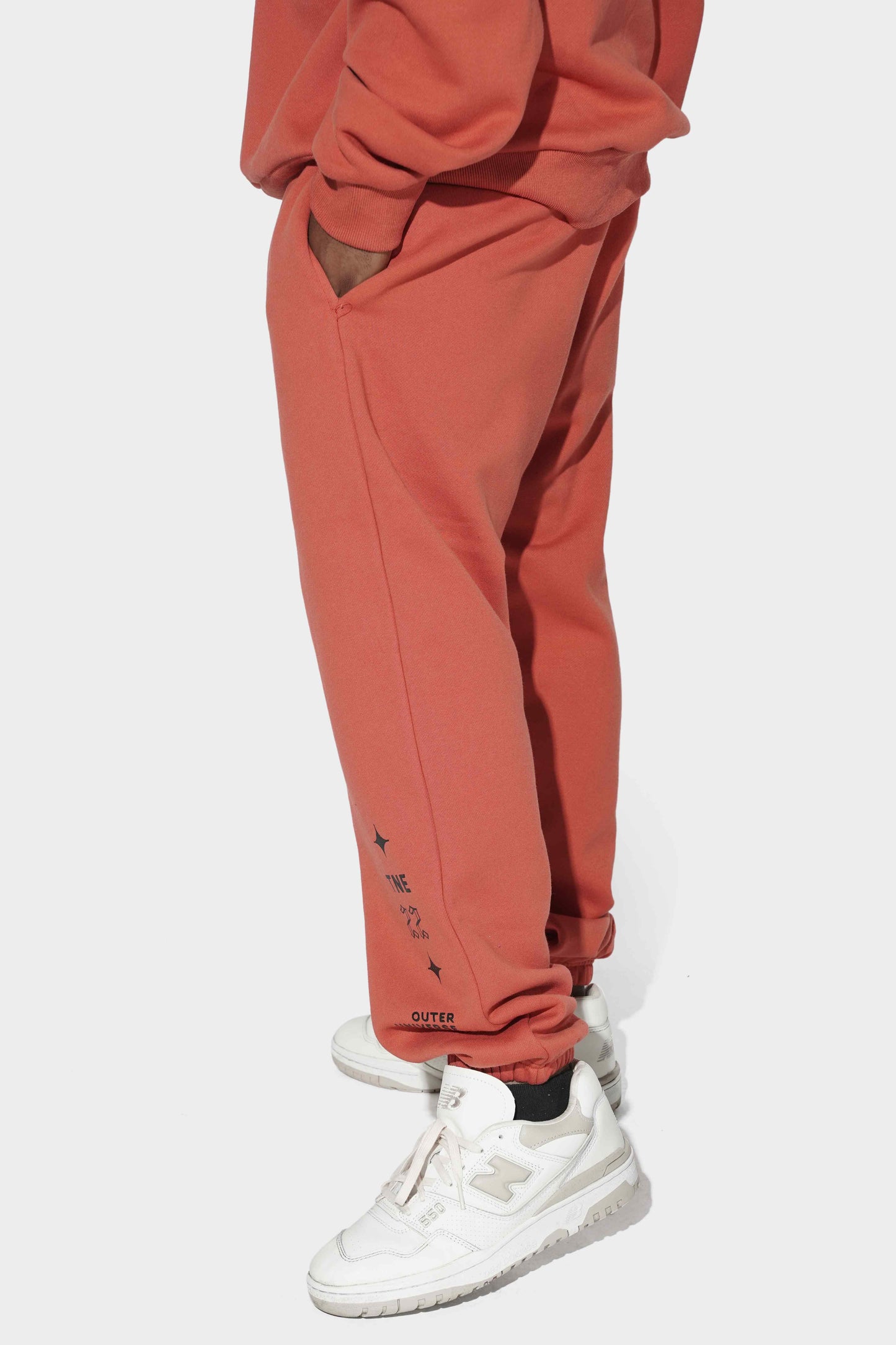 TNE Quiet Chaos Joggers Burnt Orange
