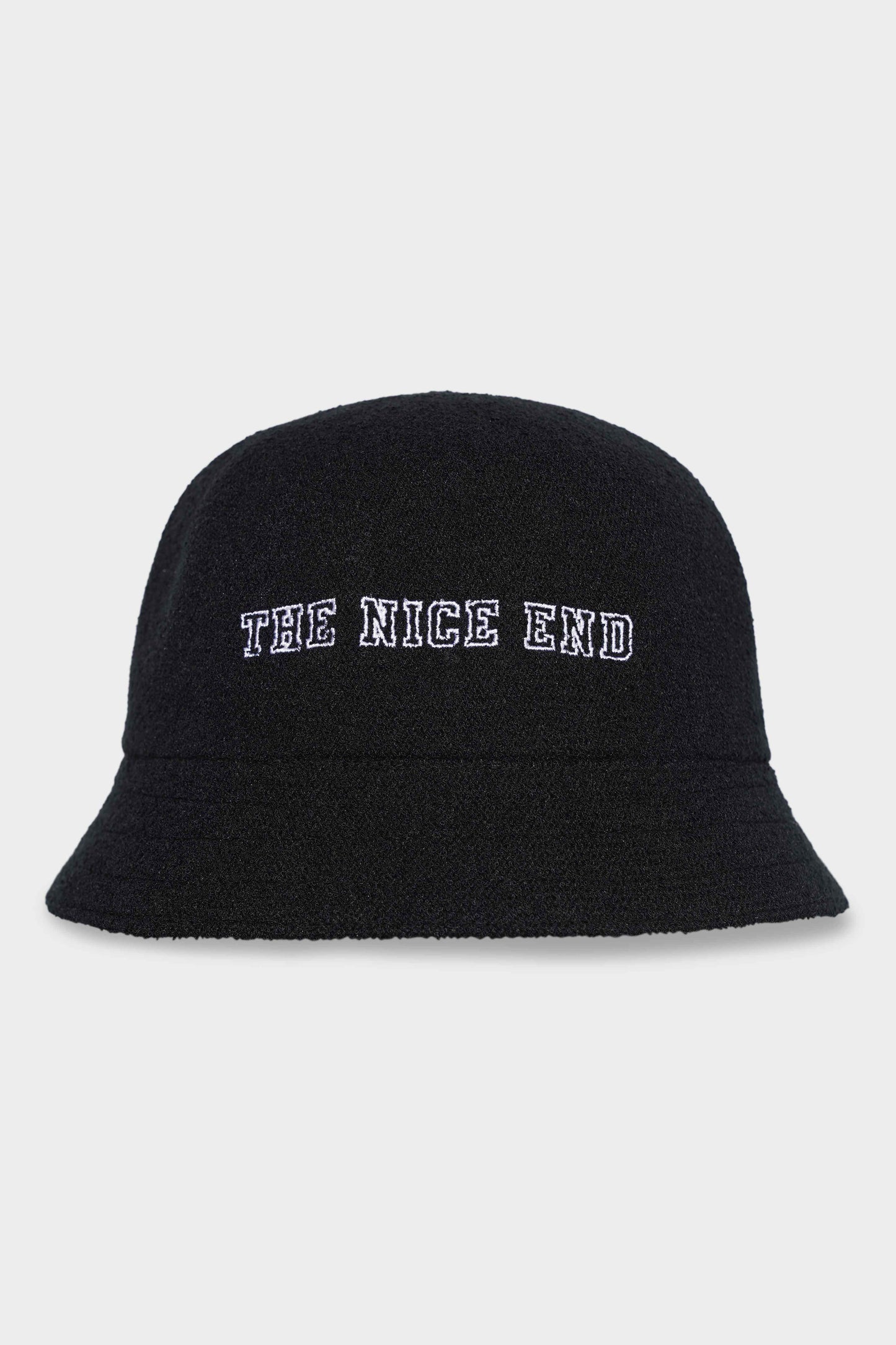 The Nice End Institution Bucket Hat Black