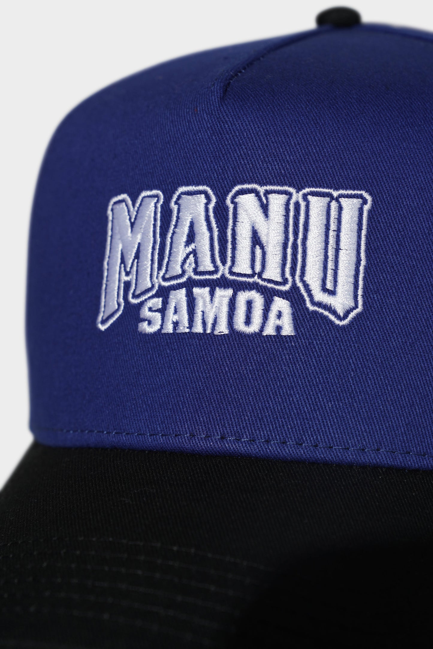Manu Samoa Lifestyle A Frame Snapback Blue