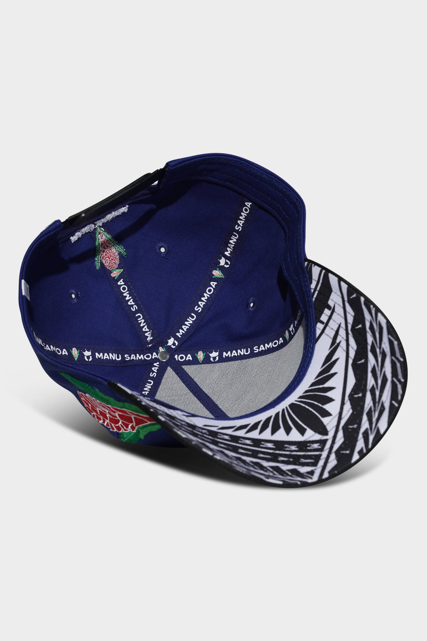 Manu Samoa Lifestyle A Frame Snapback Blue