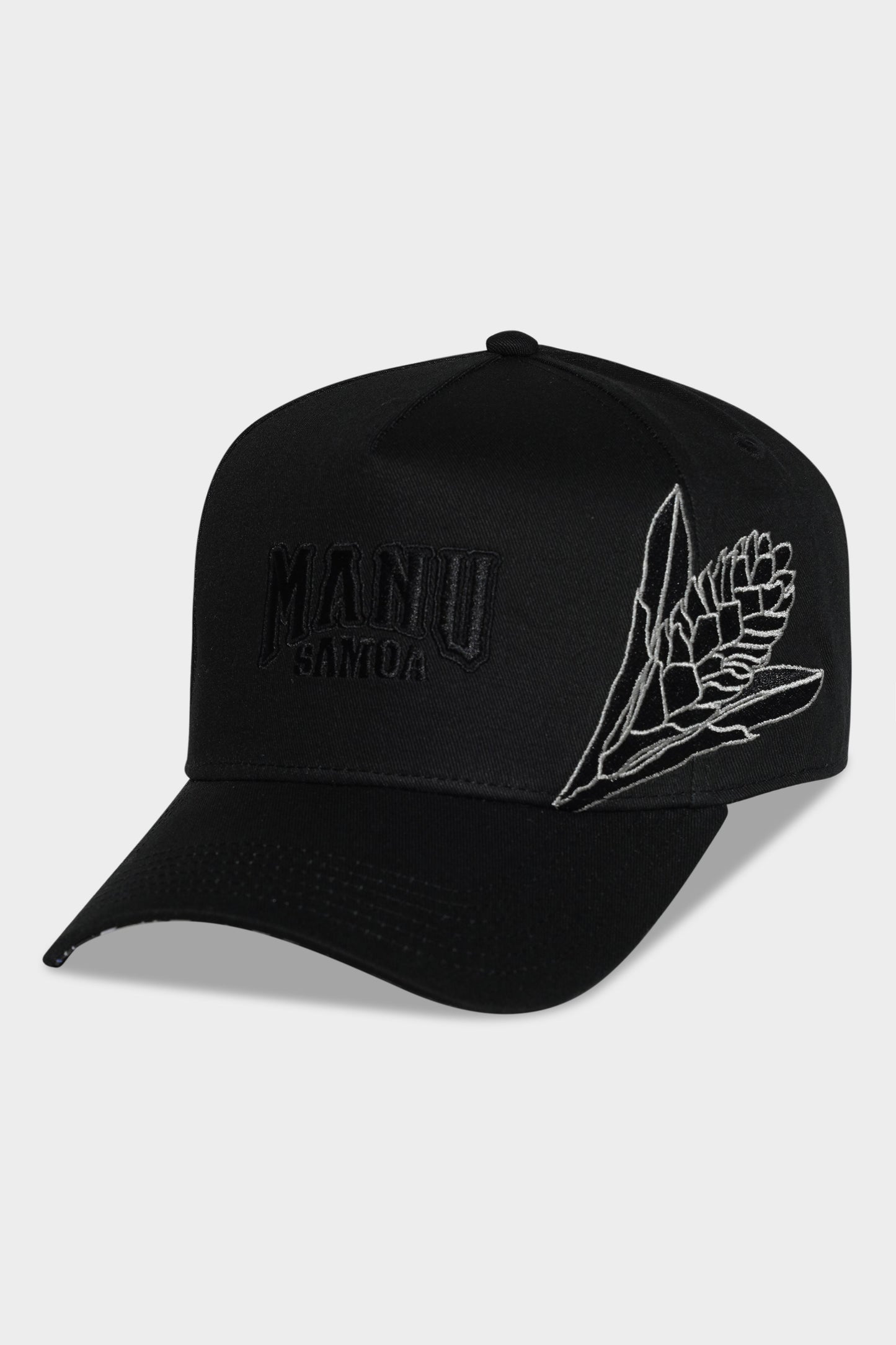 Manu Samoa Lifestyle A Frame Snapback Black