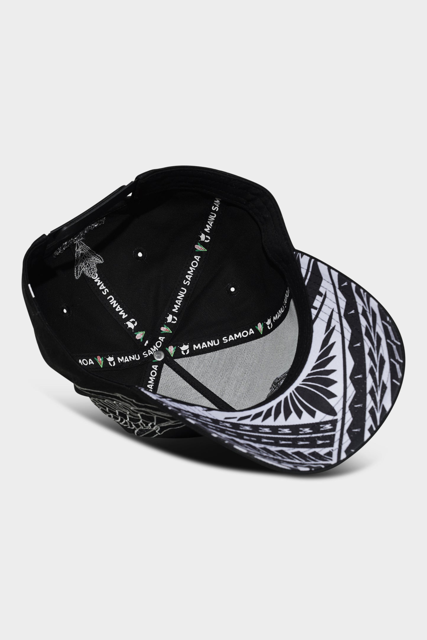 Manu Samoa Lifestyle A Frame Snapback Black