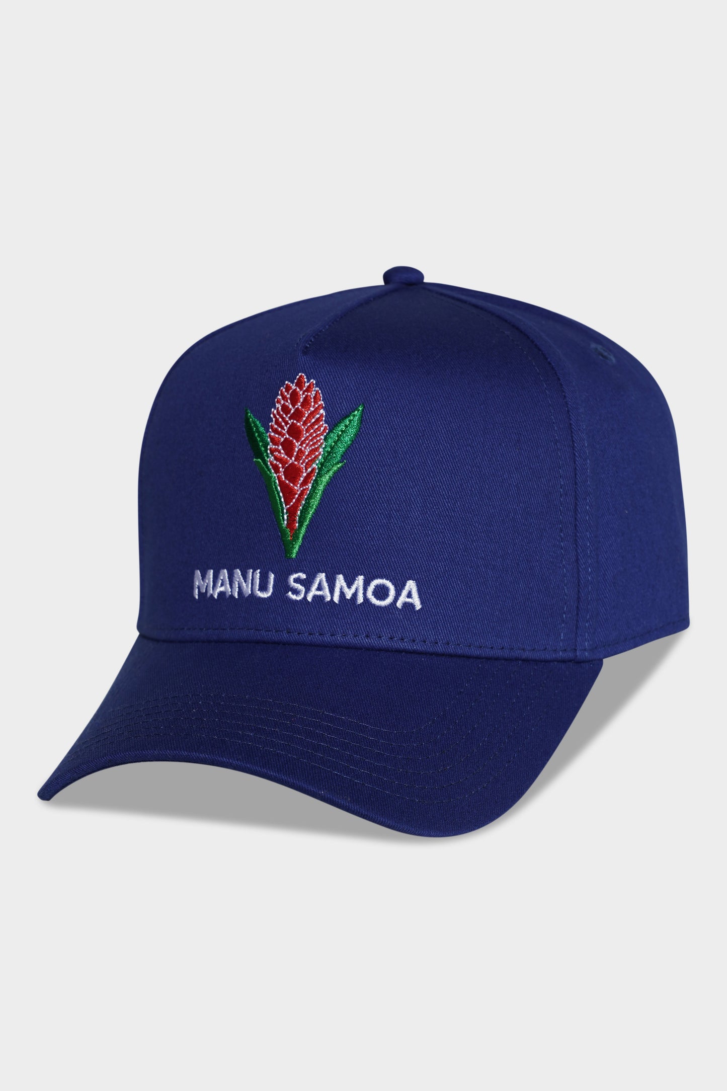 Manu Samoa Official A Frame Snapback Blue