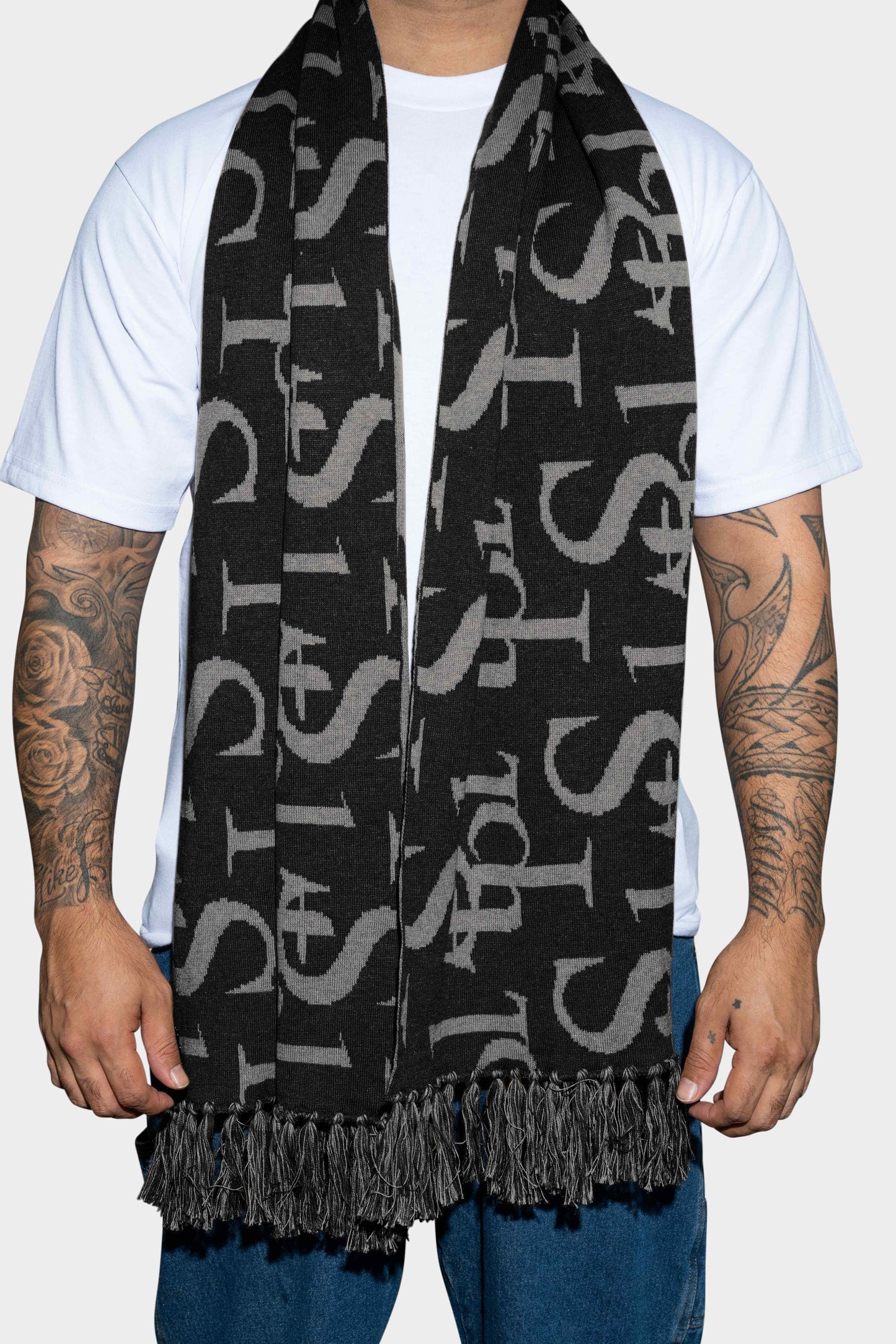 Staple Pegasus Scarf Black
