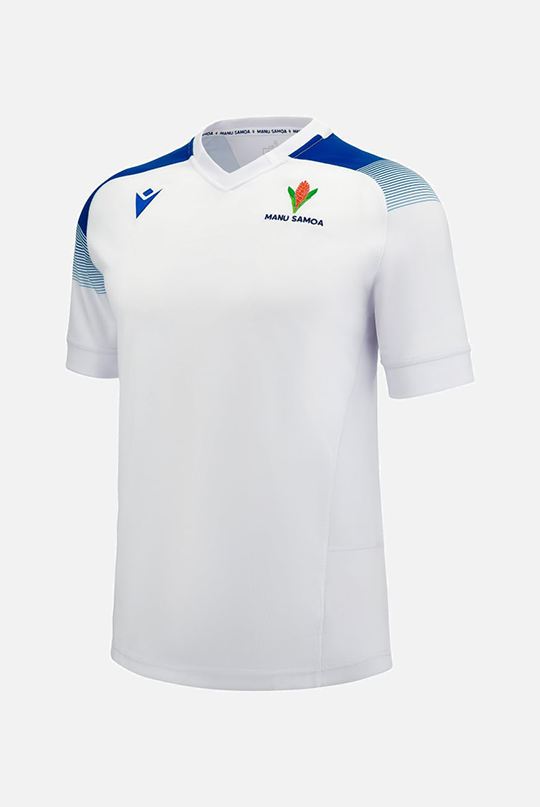 Manu Samoa XV Replica Jersey Away White