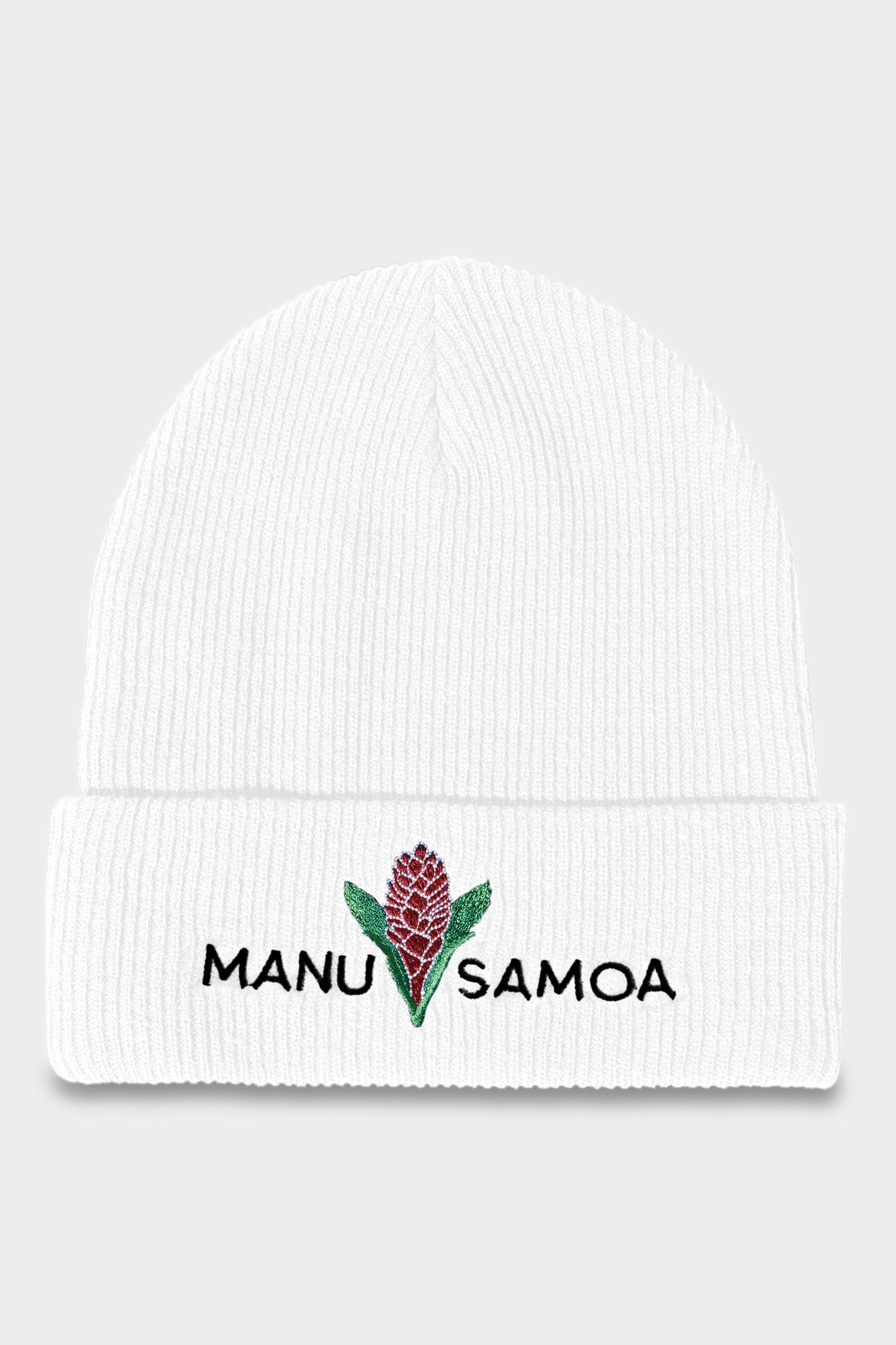 Manu Samoa Core Beanie White
