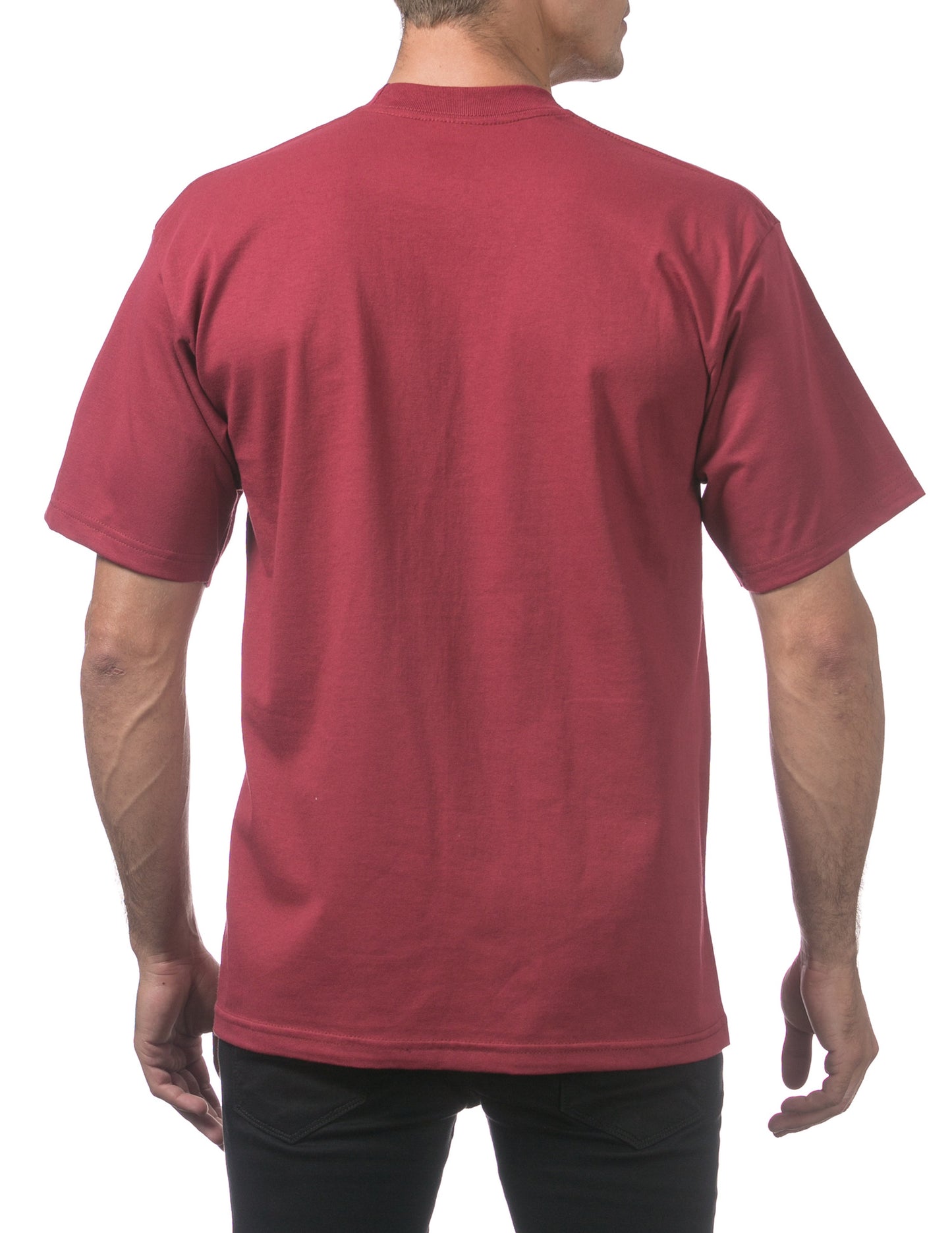 Pro Club Heavyweight Regular Tee Burgundy 12 Pack