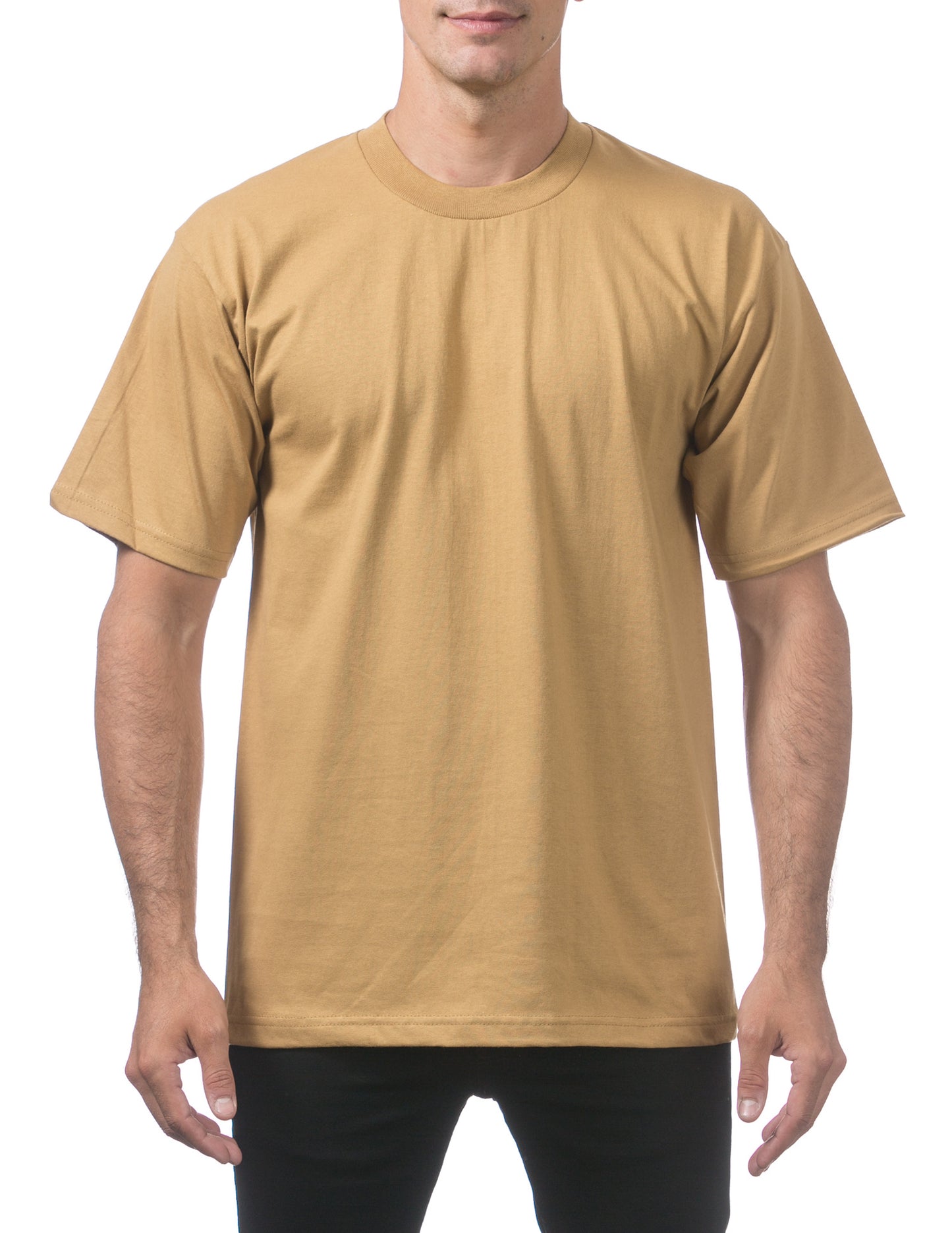 Pro Club Heavyweight Regular Tee Mustard 6 Pack