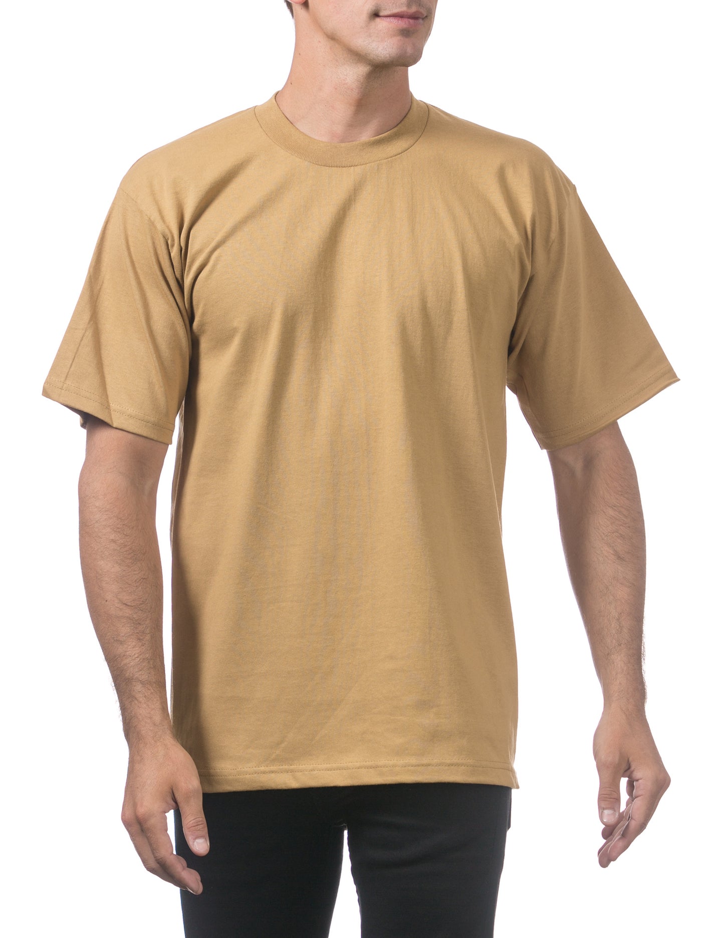 Pro Club Heavyweight Regular Tee Mustard 6 Pack