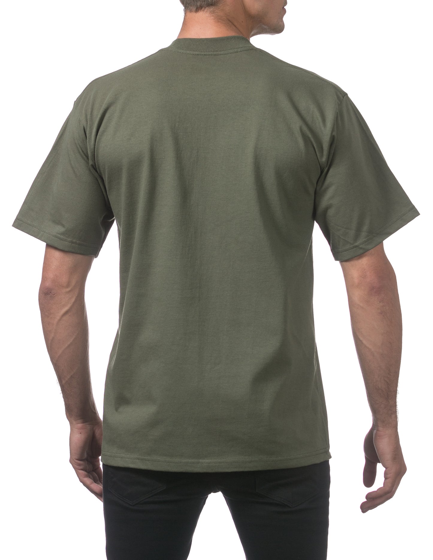 Pro Club Heavyweight Regular Tee Olive 12 Pack