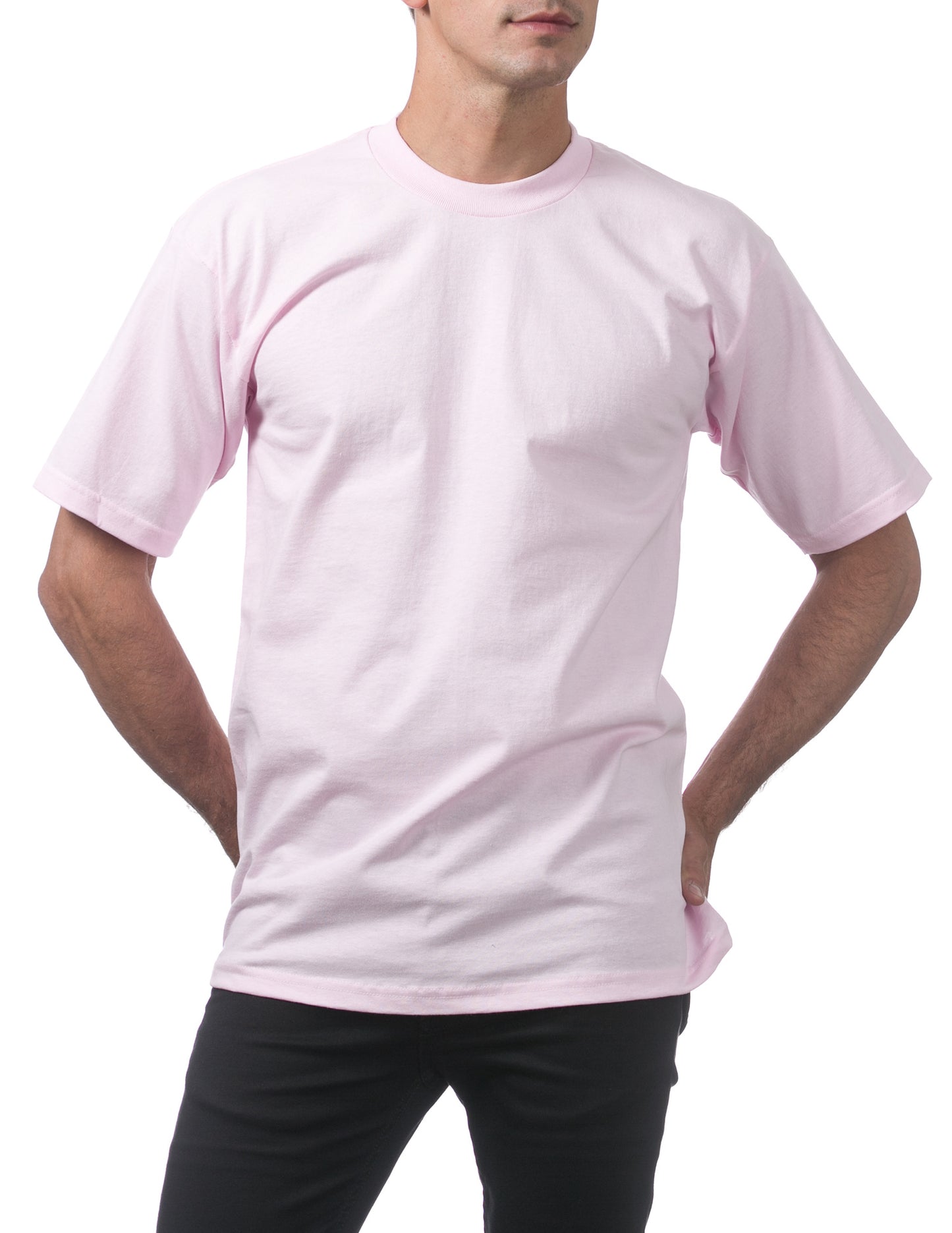 Pro Club Heavyweight Regular Tee Pink 12 Pack