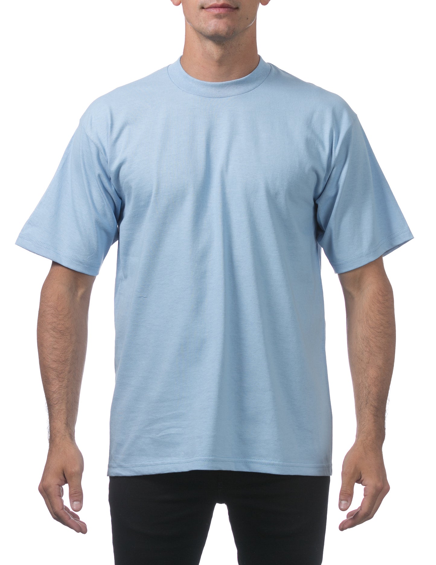 Pro Club Heavyweight Regular Tee Sky Blue 6 Pack