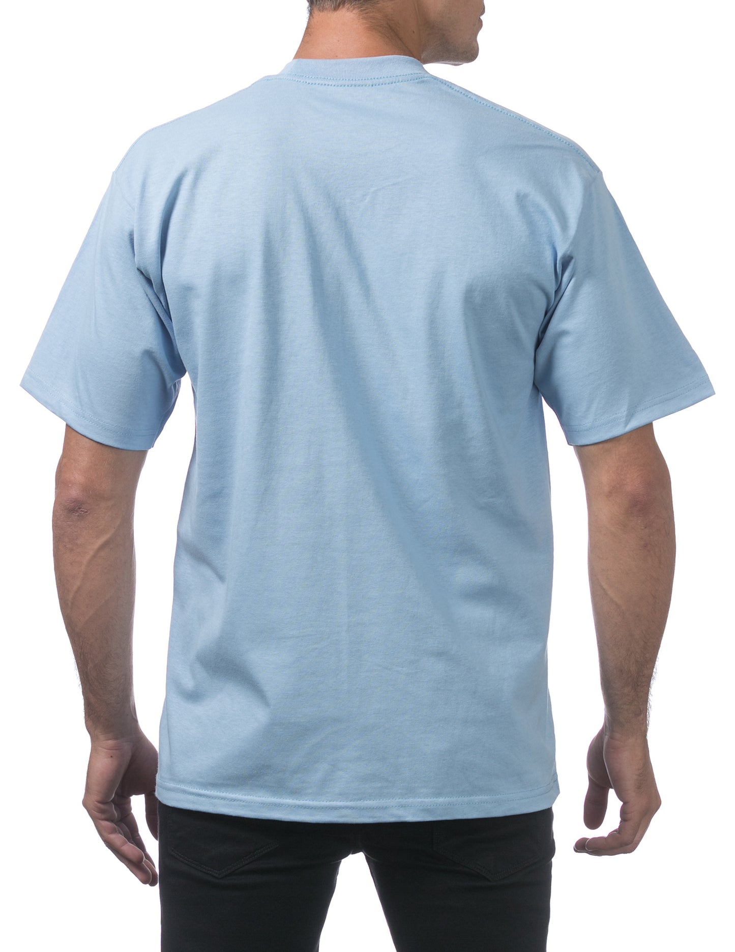 Pro Club Heavyweight Regular Tee Sky Blue 6 Pack