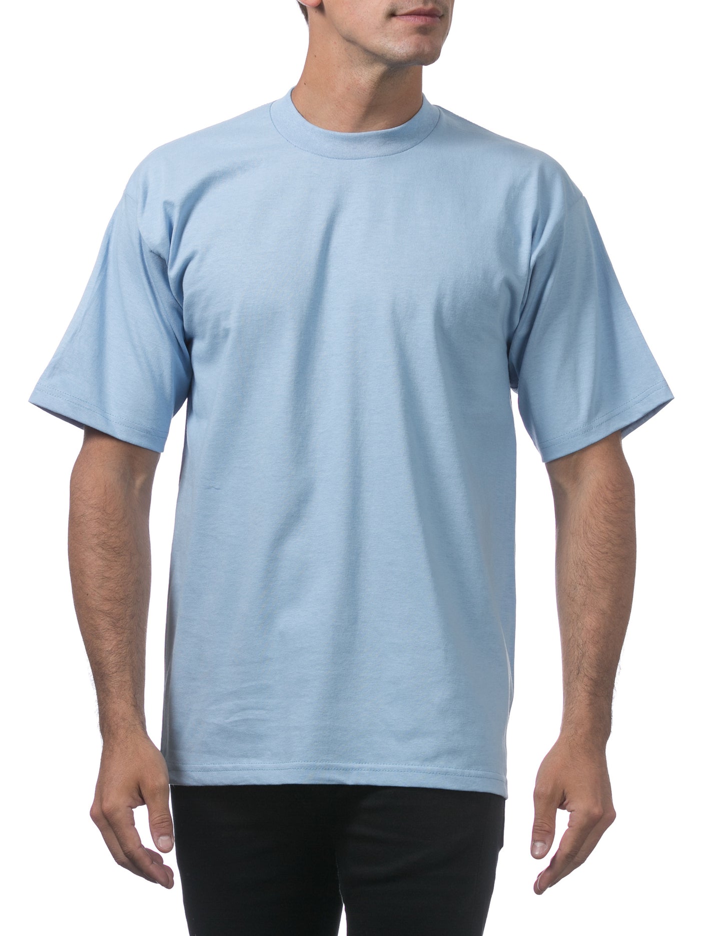 Pro Club Heavyweight Regular Tee Sky Blue 6 Pack