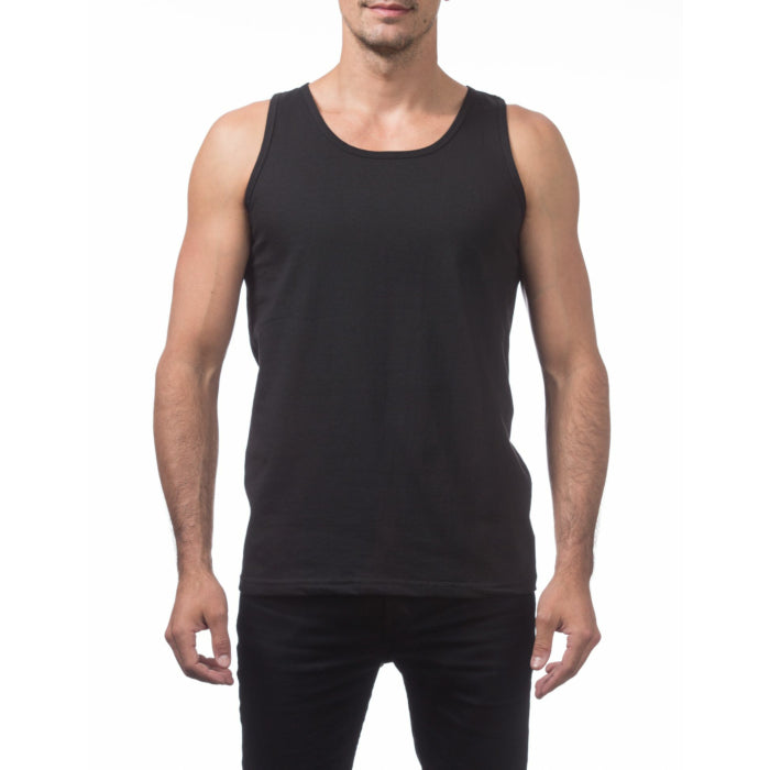 Pro Club Heavyweight Cotton Tank Black 12 Pack