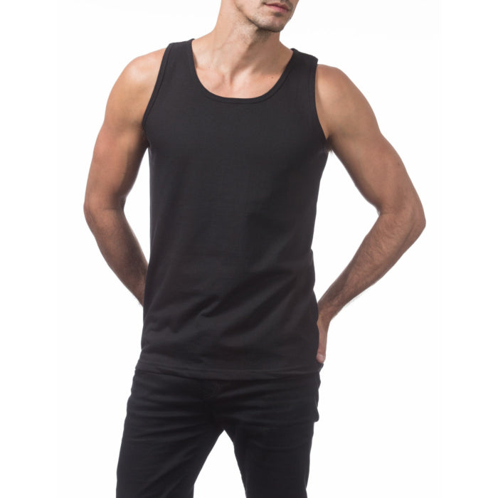 Pro Club Heavyweight Cotton Tank Black 12 Pack