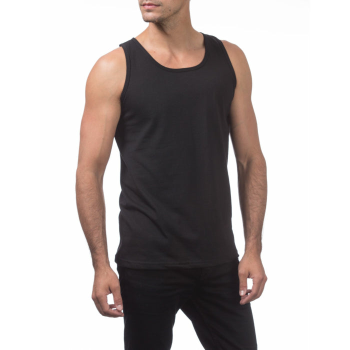 Pro Club Heavyweight Cotton Tank Black 12 Pack