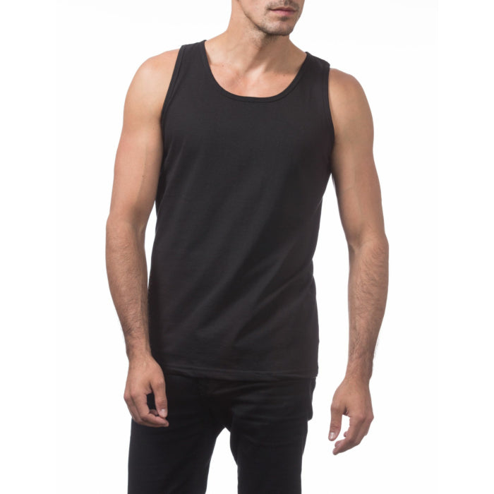 Pro Club Heavyweight Cotton Tank Black 12 Pack