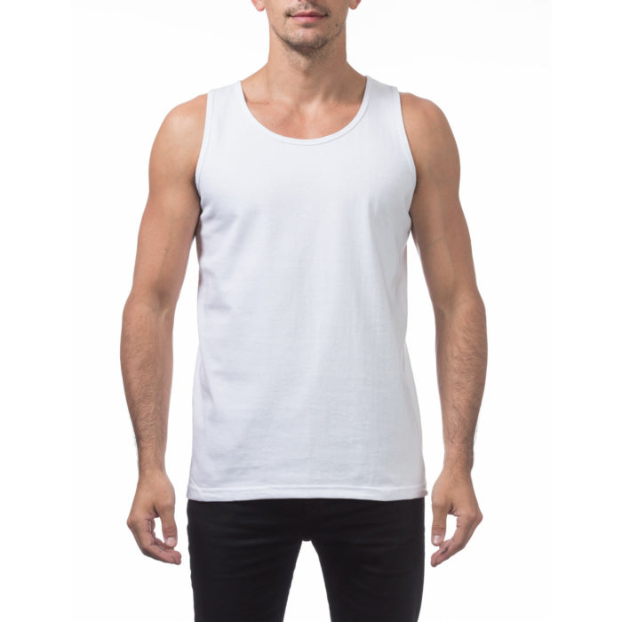 Pro Club Heavyweight Cotton Tank White 6 PACK