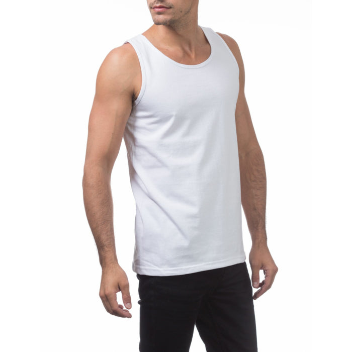 Pro Club Heavyweight Cotton Tank White 6 PACK