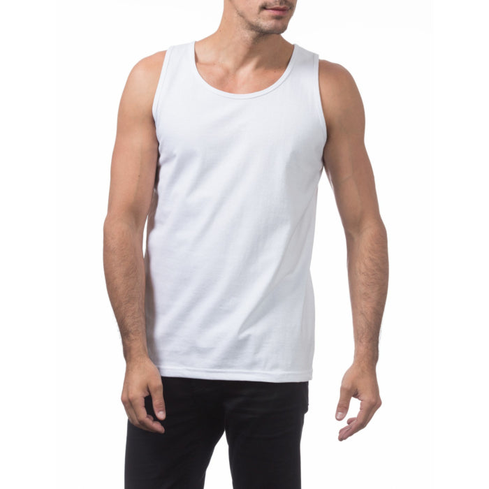 Pro Club Heavyweight Cotton Tank White 6 PACK