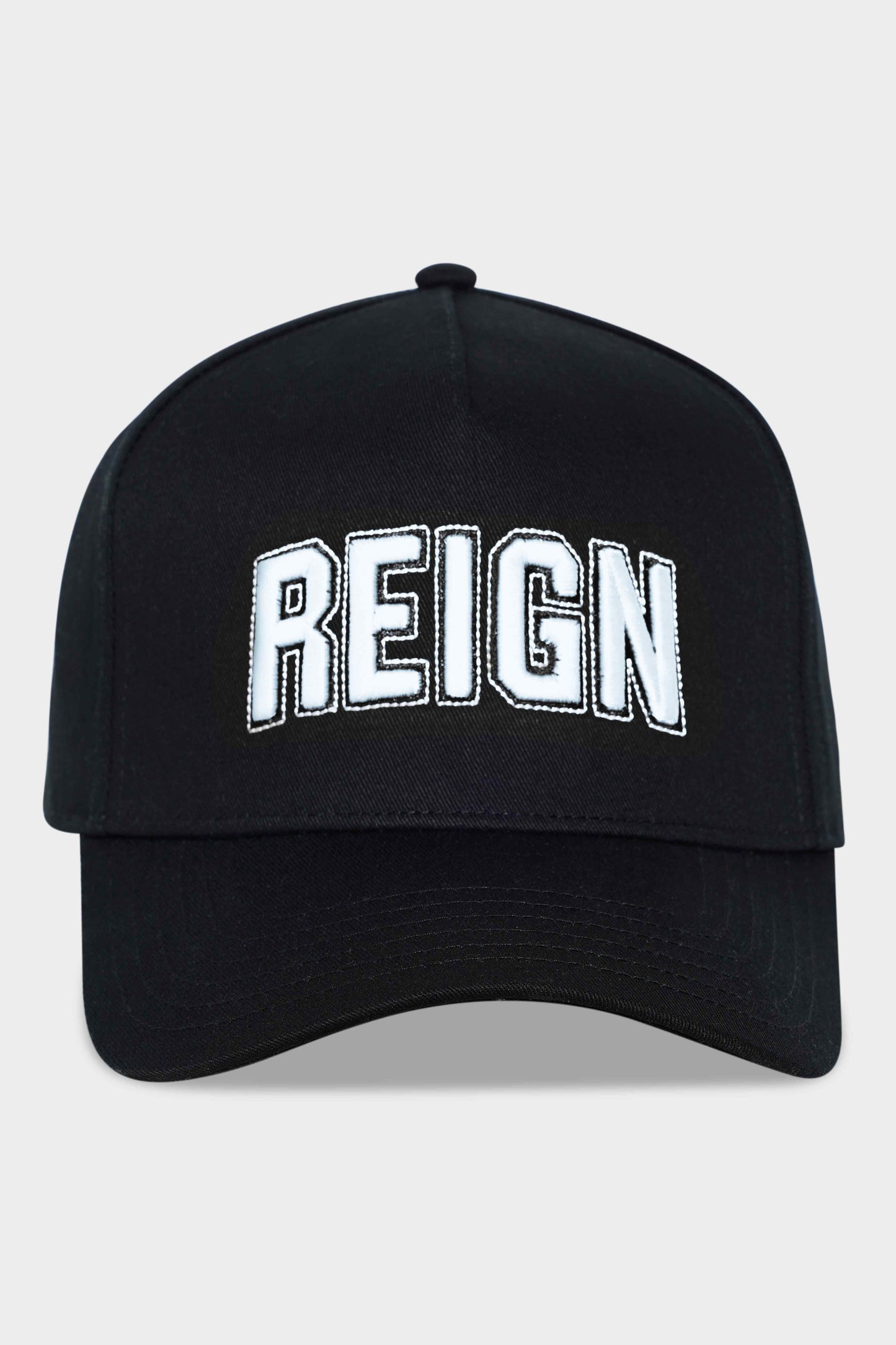 Reign Empire Block Snapback Black/White