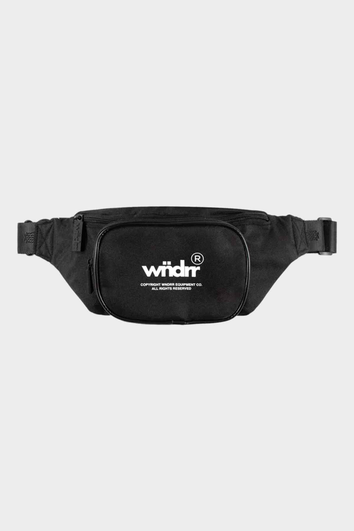 WNDRR Offcut Bum Bag Black