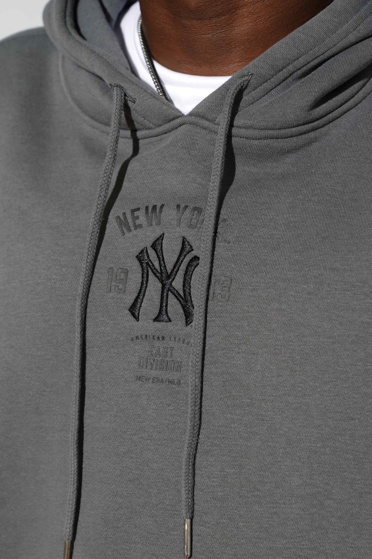 New Era NY Oversize Hoodie Grey