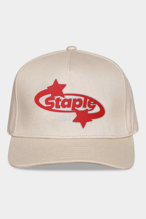 Staple Luminary Snapback Tan/Red