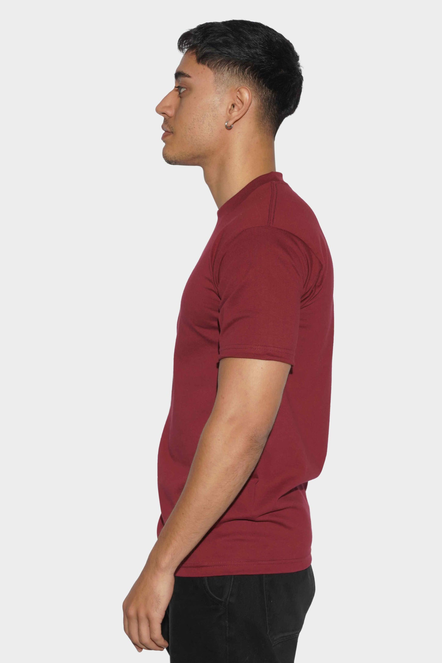 Pro Club Heavyweight Regular Tee Maroon 6 Pack