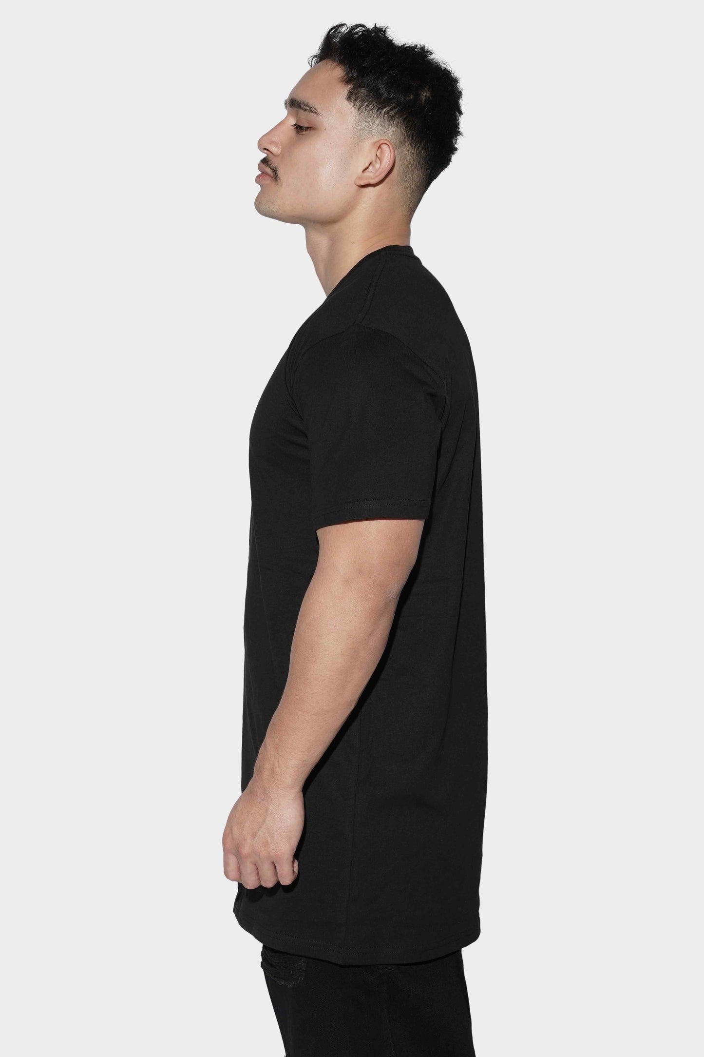 AS Colour Tall Tee Black