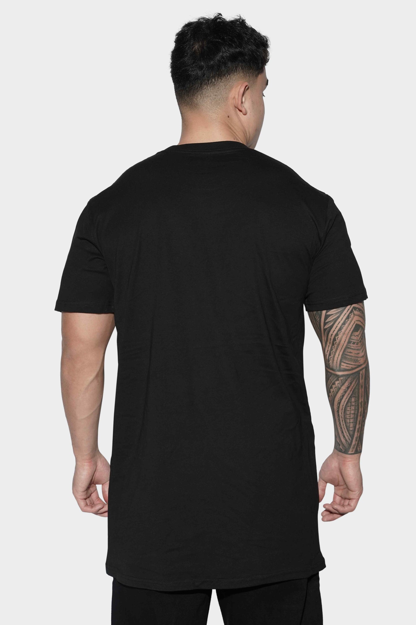 AS Colour Tall Tee Black